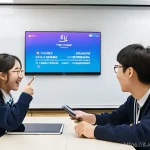 한국어교원 전문성 강화 전략 - **Prompt: Engaging Gamified Korean Language Class**
    "A diverse group of cheerful high school stu...