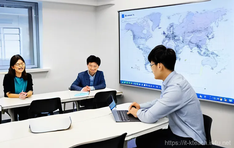 한국어교원 전문성 강화 전략 - **Prompt: Immersive Cultural Exploration in a Korean Language Class**
    "A group of students, appr...